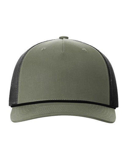 Richardson 112FPR Five-Panel Trucker with Rope Cap