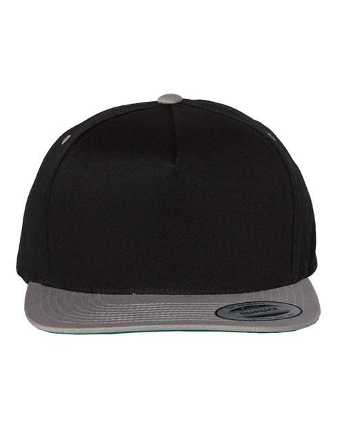 Yuupong 6007 Five-Panel Cotton Twill Snapback Cap YP Classics 6007
