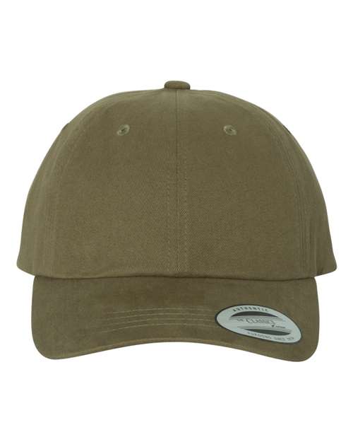 Yuupong 6245PT Peached Cotton Twill Dad Hat YP Classics 6245PT