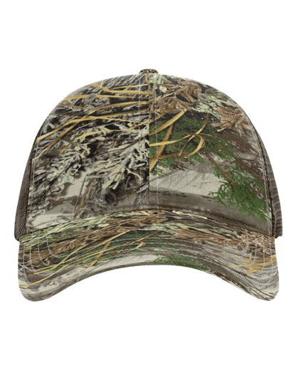 Richardson 111P Garment Washed Printed Trucker Cap