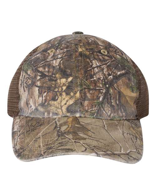 Richardson 111P Garment Washed Printed Trucker Cap