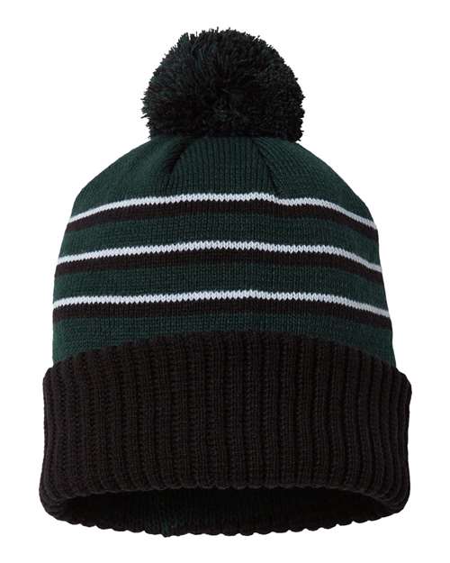 Richardson 134 Pom Cuffed Beanie