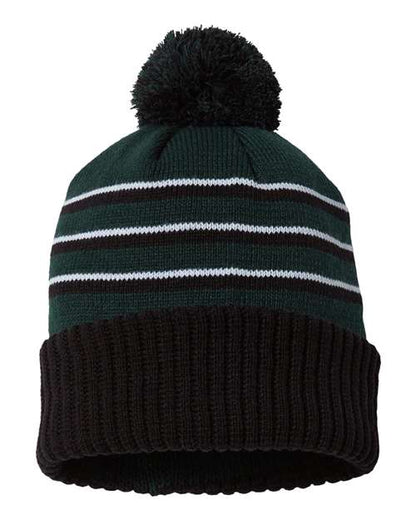 Richardson 134 Pom Cuffed Beanie