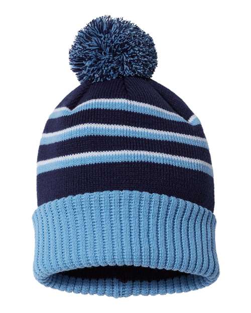 Richardson 134 Pom Cuffed Beanie