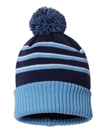 Richardson 134 Pom Cuffed Beanie