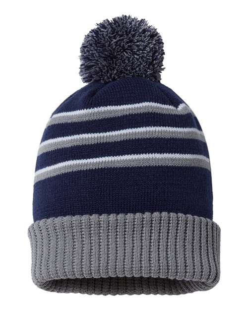 Richardson 134 Pom Cuffed Beanie