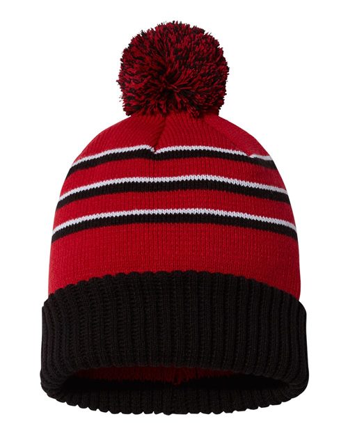 Richardson 134 Pom Cuffed Beanie