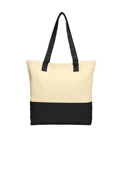 Port Authority ®  Colorblock Cotton Tote. BG414