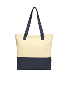 Port Authority ®  Colorblock Cotton Tote. BG414