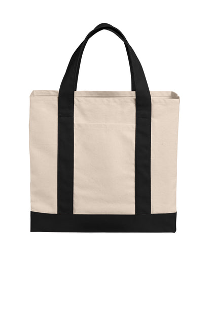 Port Authority ®  Cotton Canvas Two-Tone Tote BG429