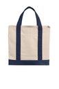 Port Authority ®  Cotton Canvas Two-Tone Tote BG429