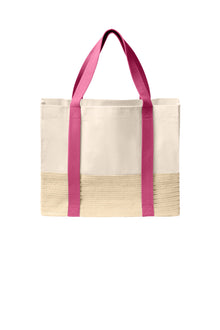 Port Authority ®  Straw Market Tote BG450