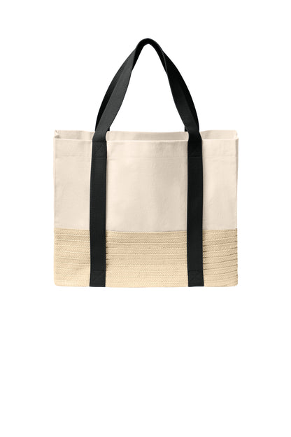 Port Authority ®  Straw Market Tote BG450