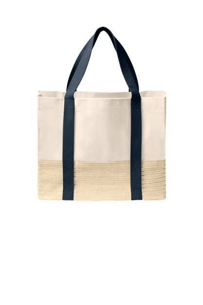 Port Authority ®  Straw Market Tote BG450