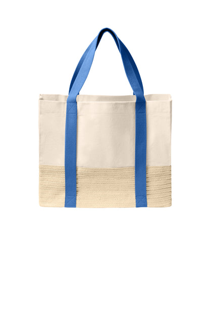 Port Authority ®  Straw Market Tote BG450