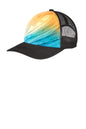 Port Authority  ®  Photo Real Snapback Trucker Cap C950