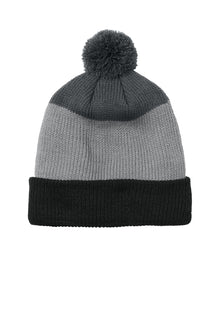 Port Authority ®  Cozy Striped Pom Beanie C979