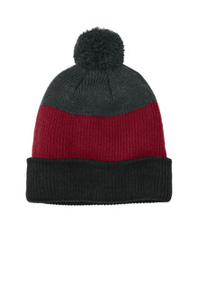 Port Authority ®  Cozy Striped Pom Beanie C979
