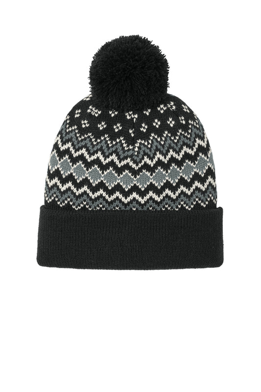 Port Authority ®  Alpine Pom Beanie C991