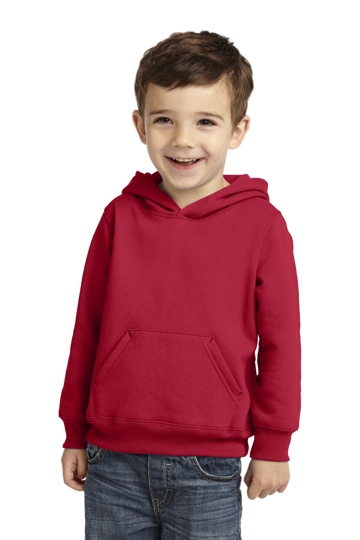 Port & Co ™  Toddler Core Fleece Pullover Hooded Sweatshirt. CAR78TH