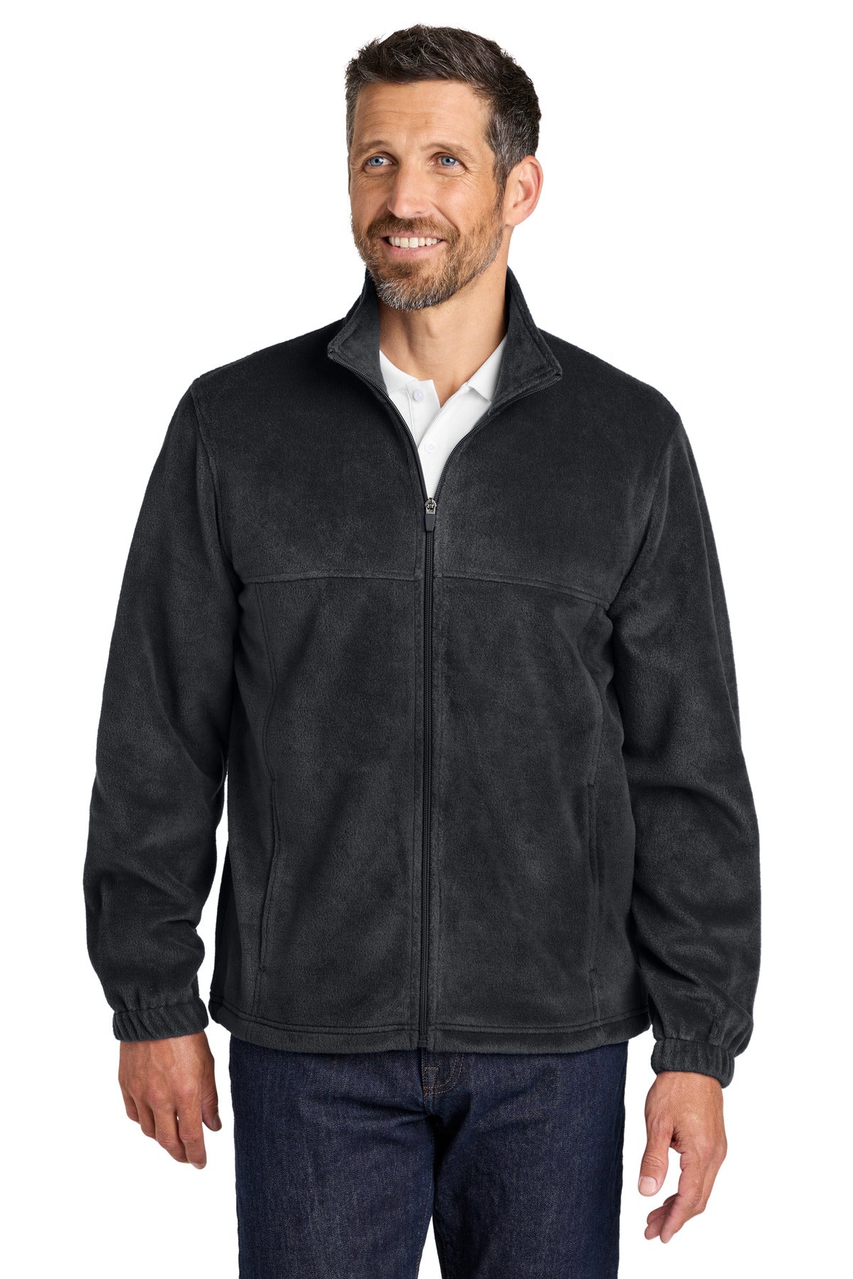 Port Authority ®  Plush Fleece Full-Zip Jacket F190