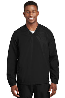 Sport-Tek ®  V-Neck Raglan Wind Shirt. JST72