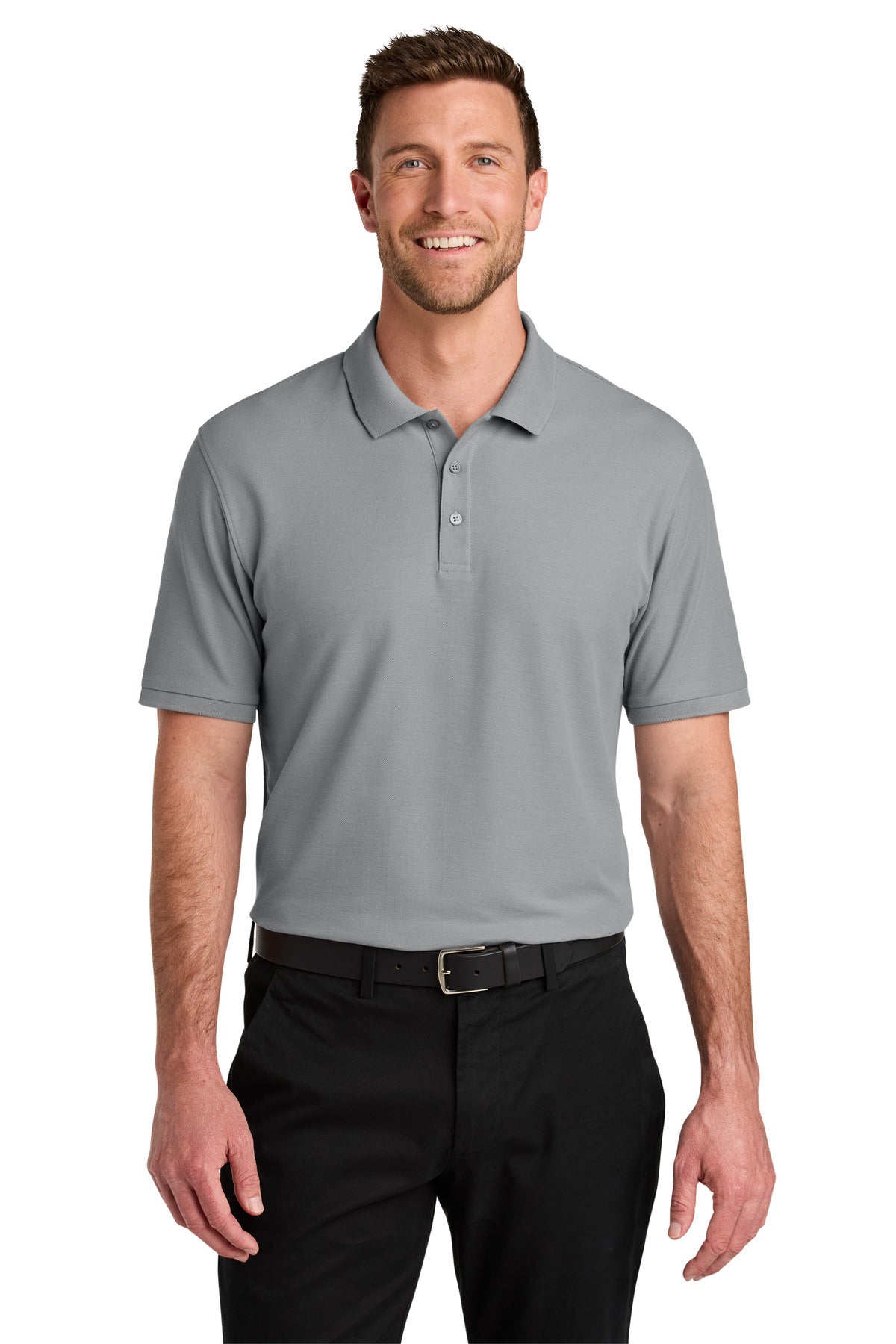 Port Authority ®  Wearever Signature Pique Polo K200 - Gusty Grey