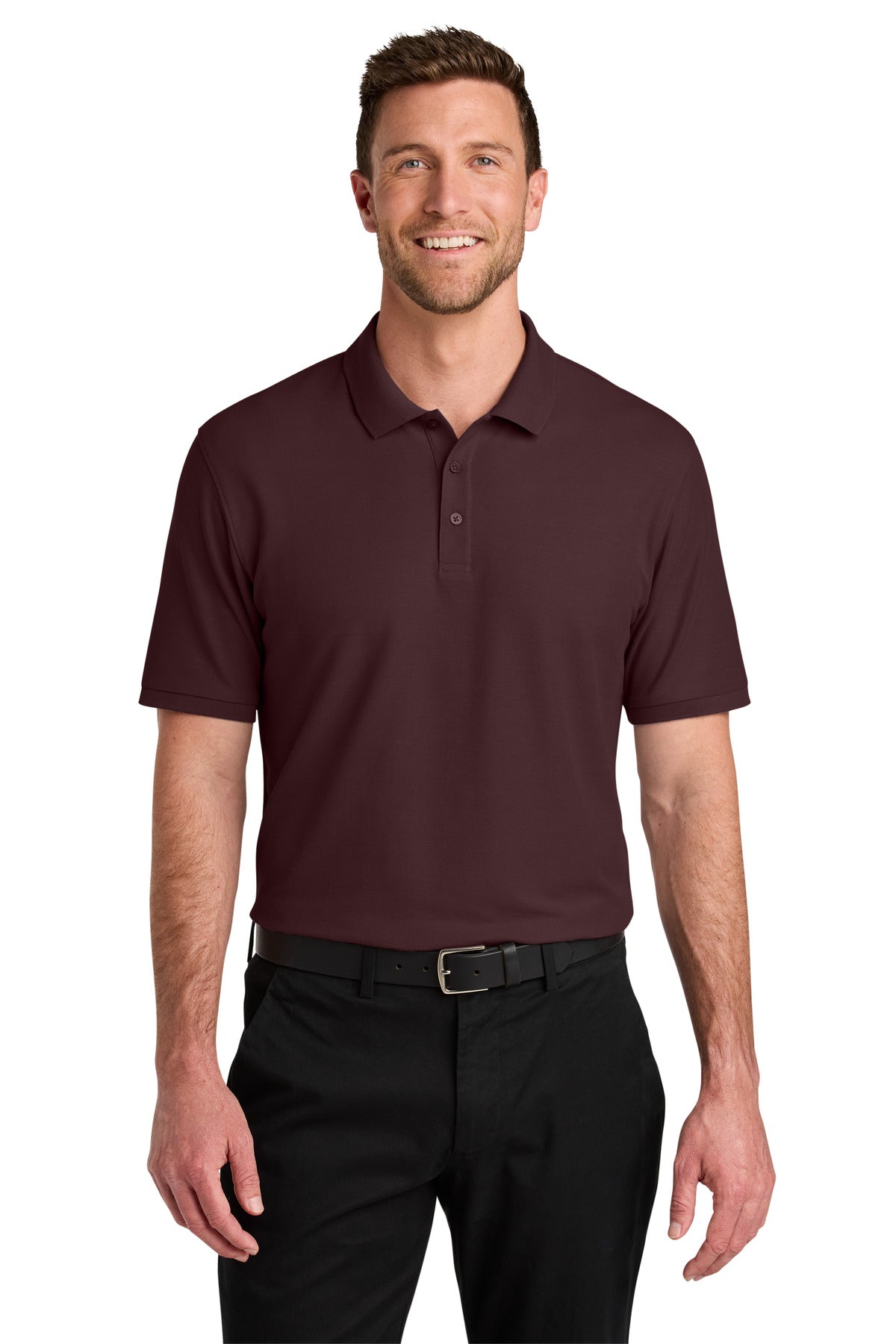Port Authority ®  Wearever Signature Pique Polo K200 - Maroon