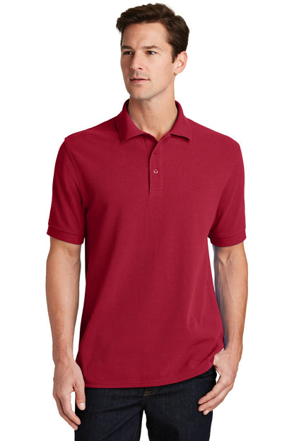 Port & Co ™  Combed Ring Spun Pique Polo. KP1500