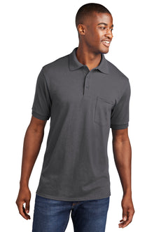 Port & Co ™  Core Blend Jersey Knit Pocket Polo. KP55P