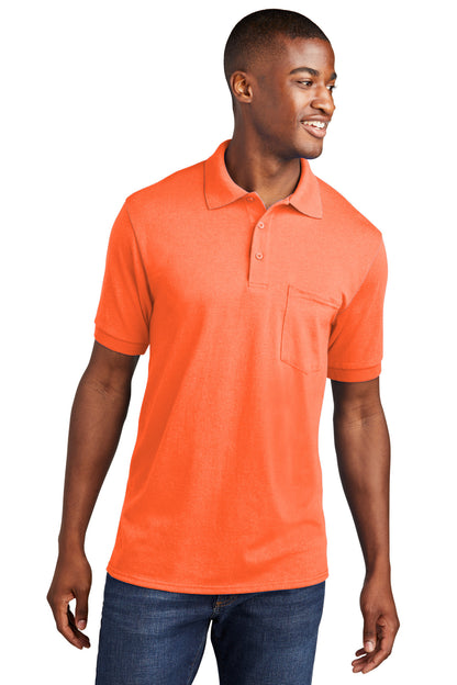 Port & Co ™  Core Blend Jersey Knit Pocket Polo. KP55P