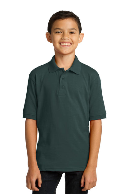 Port & Co ™  Youth Core Blend Jersey Knit Polo. KP55Y