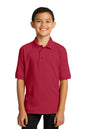 Port & Co ™  Youth Core Blend Jersey Knit Polo. KP55Y
