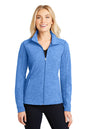 Port Authority ®  Women's Heather Microfleece Full-Zip Jacket. L235