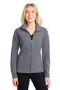 Port Authority ®  Women's Heather Microfleece Full-Zip Jacket. L235