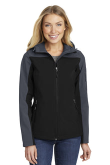 Port Authority ®  Women's Hooded Core Soft Shell Jacket. L335