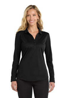 Port Authority  ®  Women's Silk Touch  ™   Performance Long Sleeve Polo. L540LS