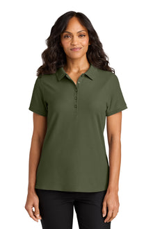 Port Authority ®  Women's Wearever Signature Pique Polo LK200 - Olive Drab Green