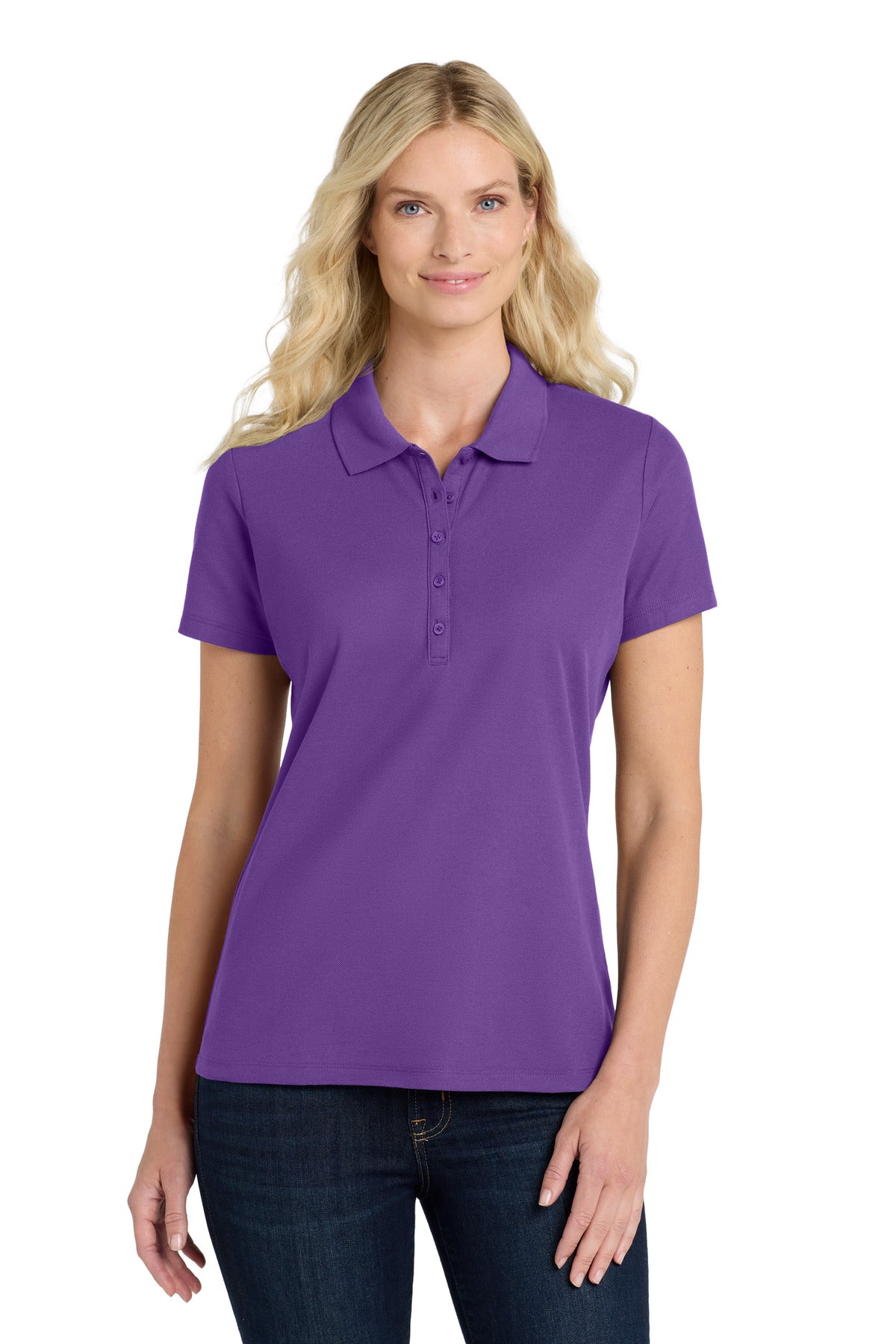 Port Authority ®  Women's SuperPro React ™   Polo. LK810 - Purple
