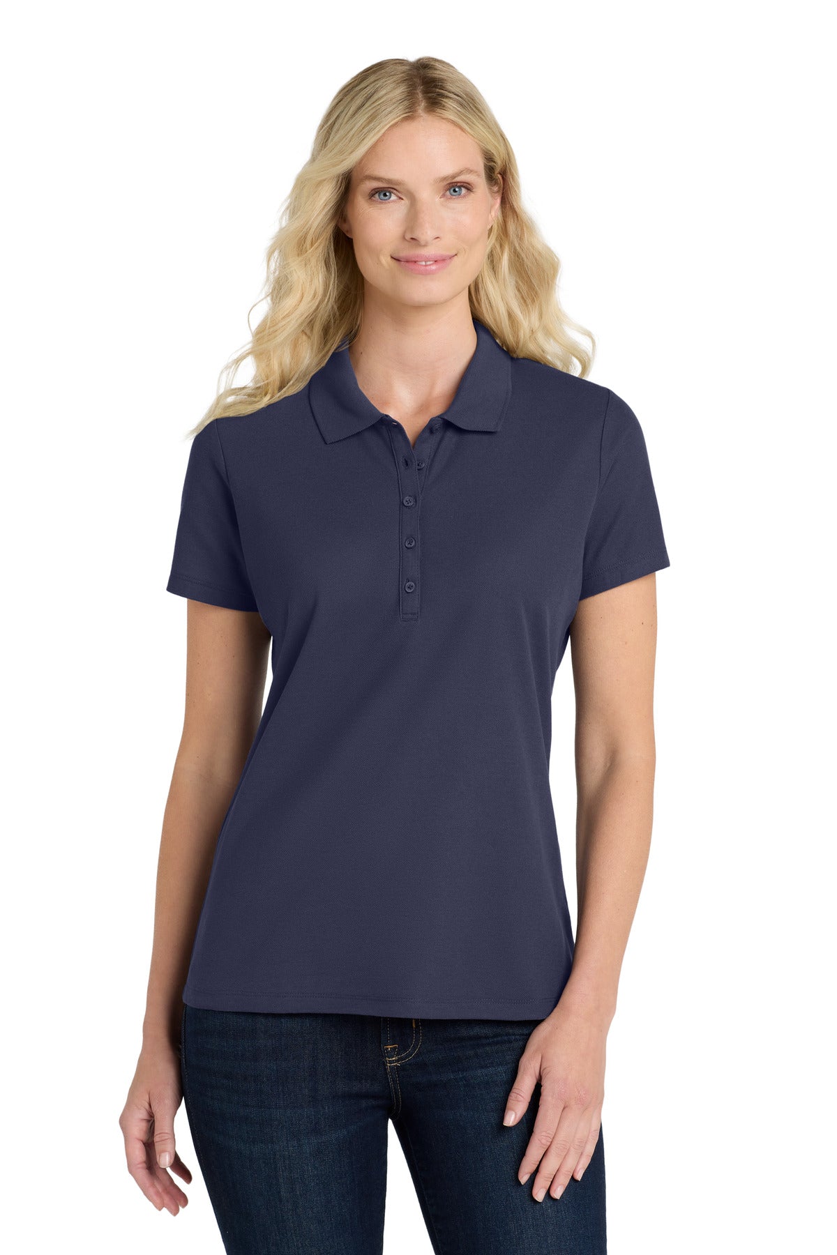Port Authority ®  Women's SuperPro React ™   Polo. LK810 - True Navy