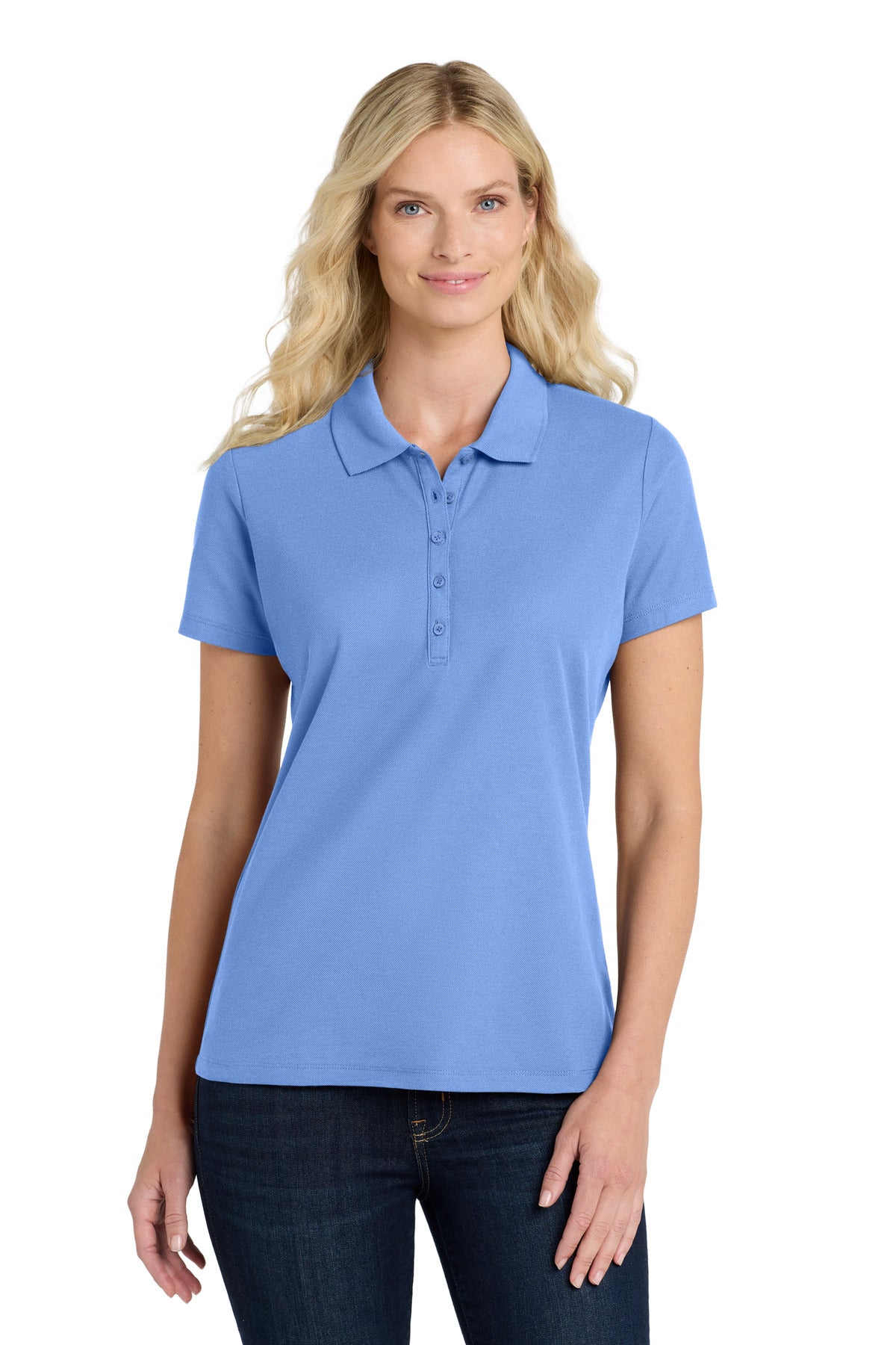 Port Authority ®  Women's SuperPro React ™   Polo. LK810 - Ultramarine Blue