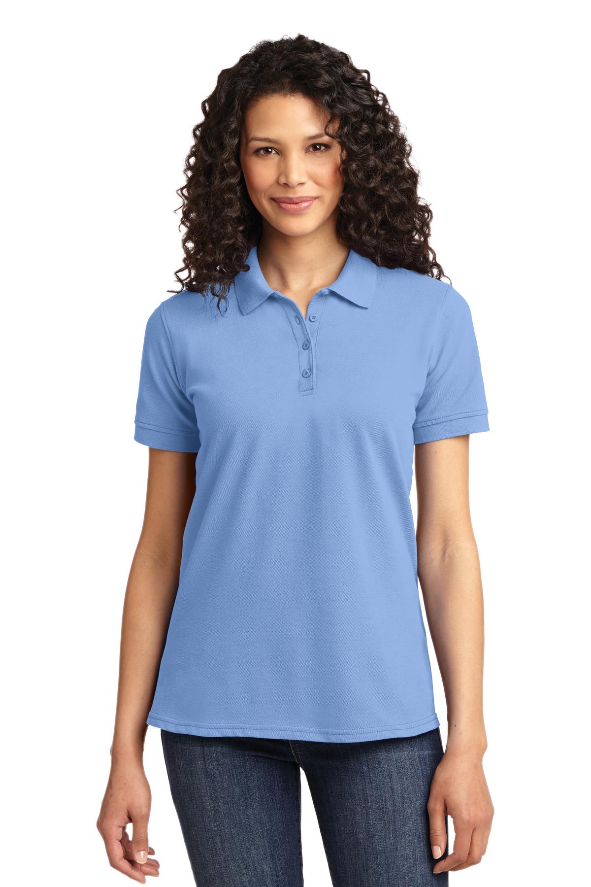Port & Co ™  Women's Core Blend Pique Polo. LKP155