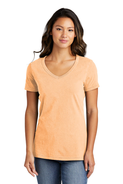 Port & Co ™  Women's Beach Wash ®  Garment-Dyed V-Neck Tee LPC099V