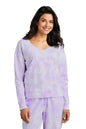 Port & Co ™  Women's Beach Wash ®  Cloud Tie-Dye V-Neck Sweatshirt LPC140V