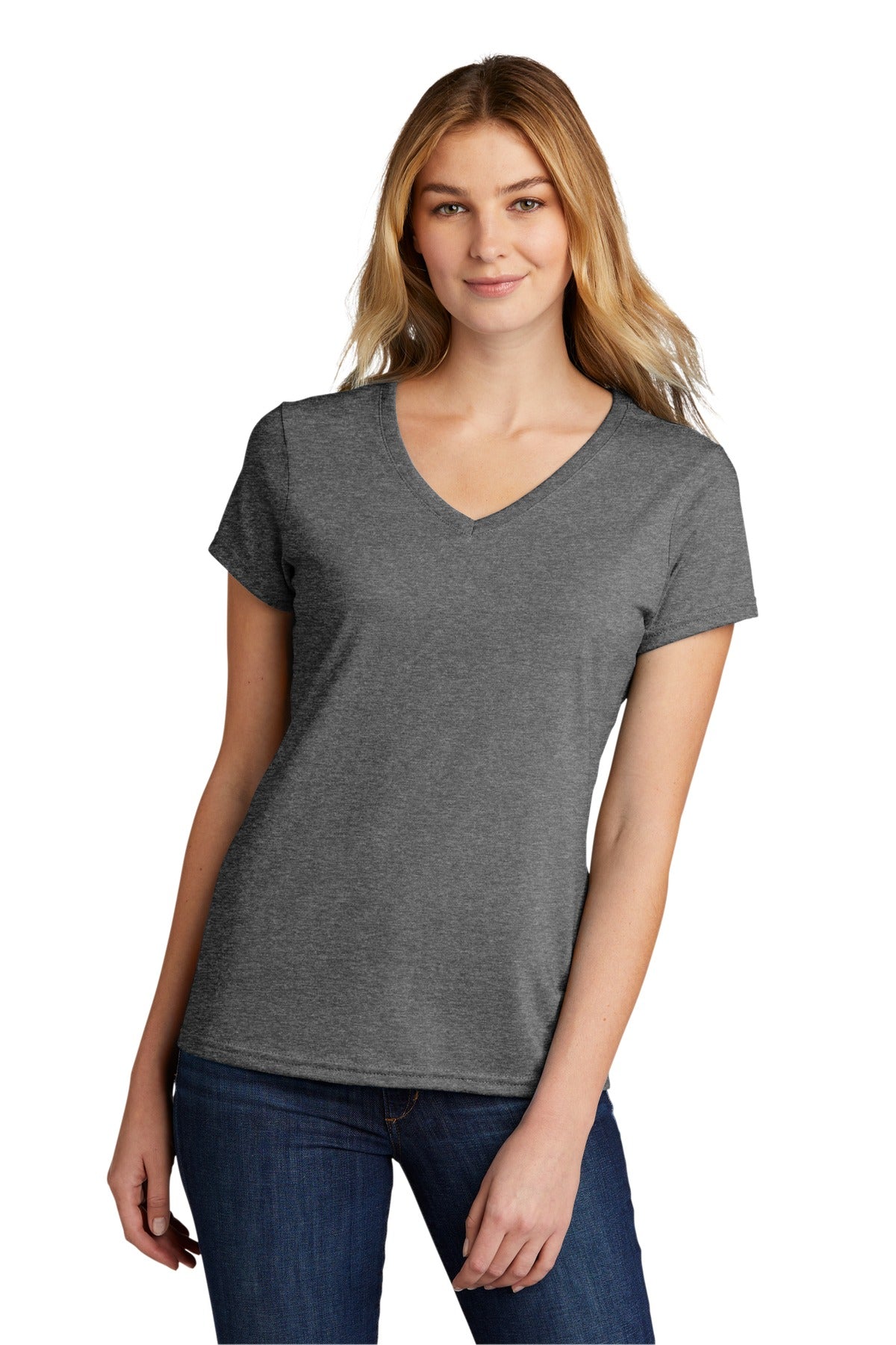 Port & Co ™  Women's Tri-Blend V-Neck Tee. LPC330V