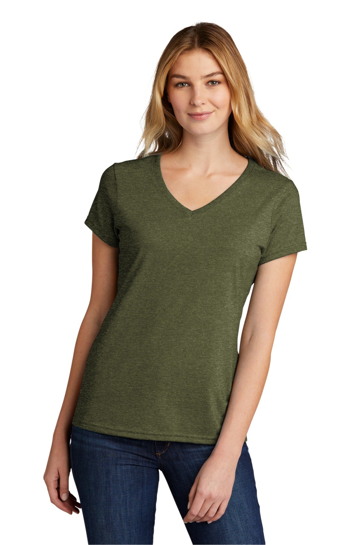 Port & Co ™  Women's Tri-Blend V-Neck Tee. LPC330V