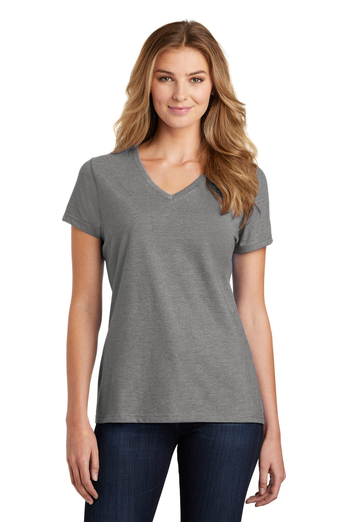 Port & Co ™  Women's Fan Favorite ™  Blend V-Neck Tee. LPC455V