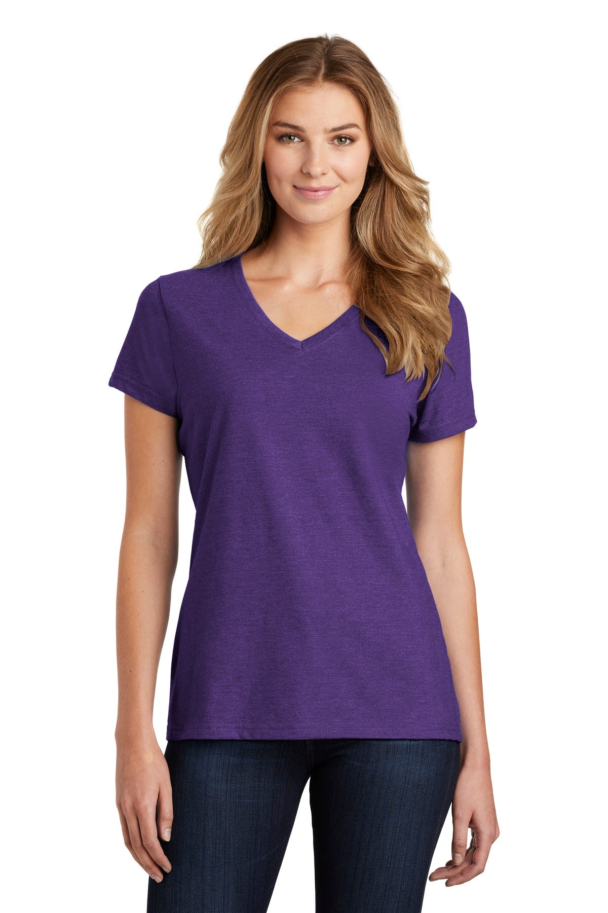Port & Co ™  Women's Fan Favorite ™  Blend V-Neck Tee. LPC455V