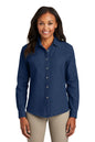 Port & Co ™  Women's Long Sleeve Value Denim Shirt.  LSP10