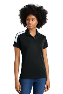 Sport-Tek ®  Women's Competitor ™  United Polo LST104 - Black/ White